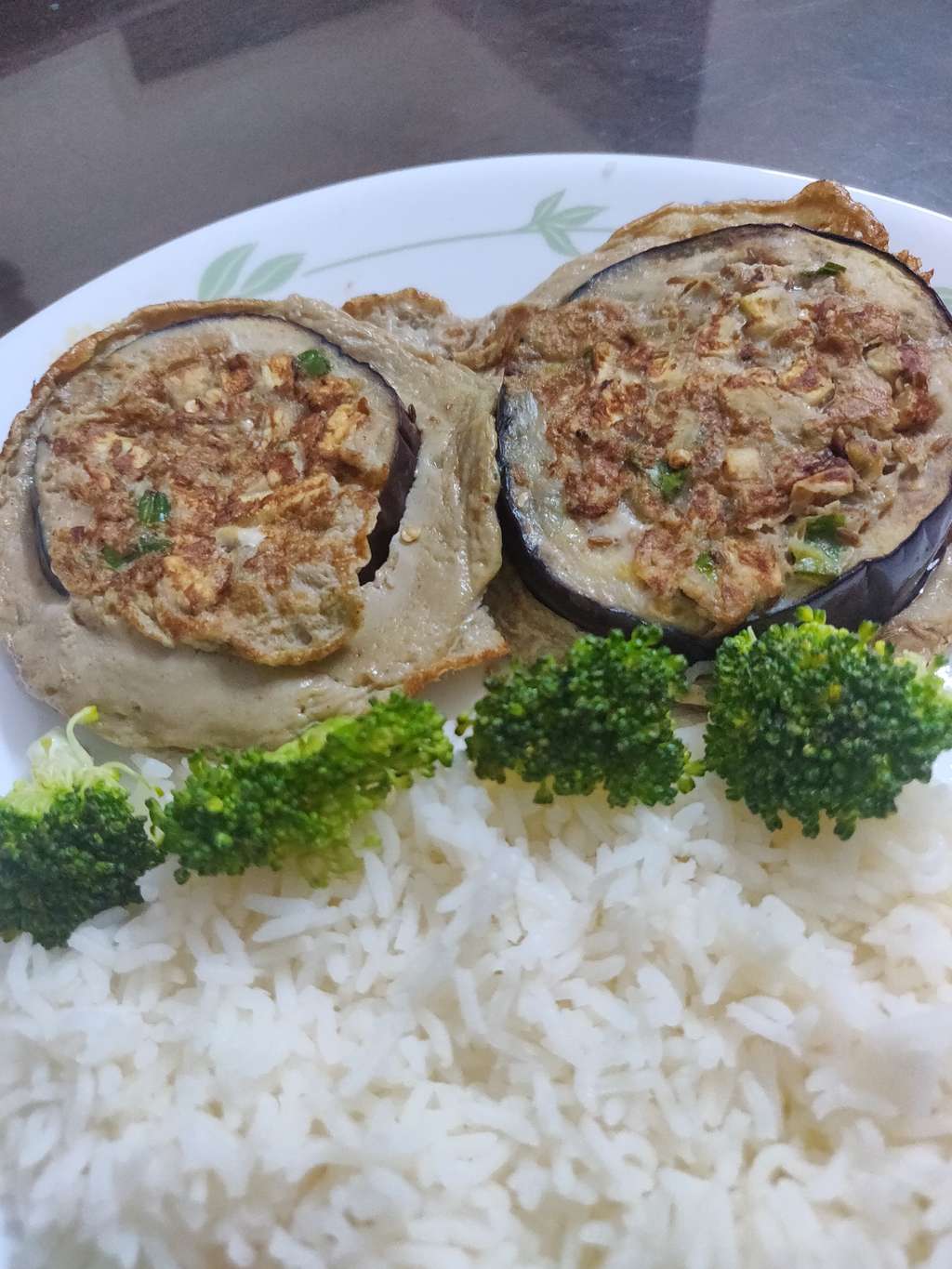 Aubergine Omlette