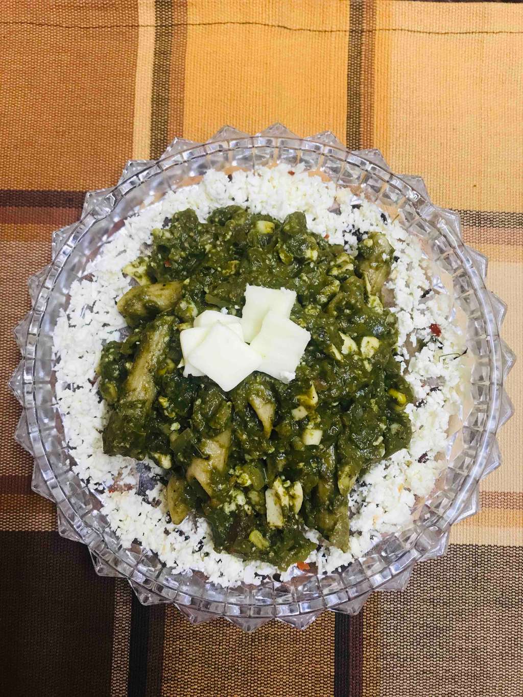 Paneer pesto pasta