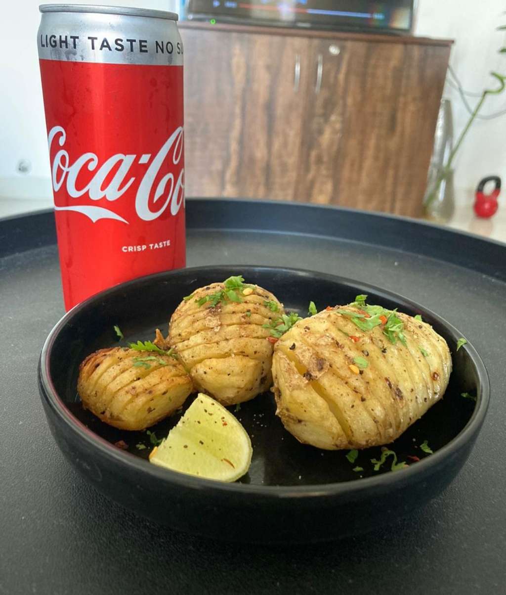Hasselback potato 