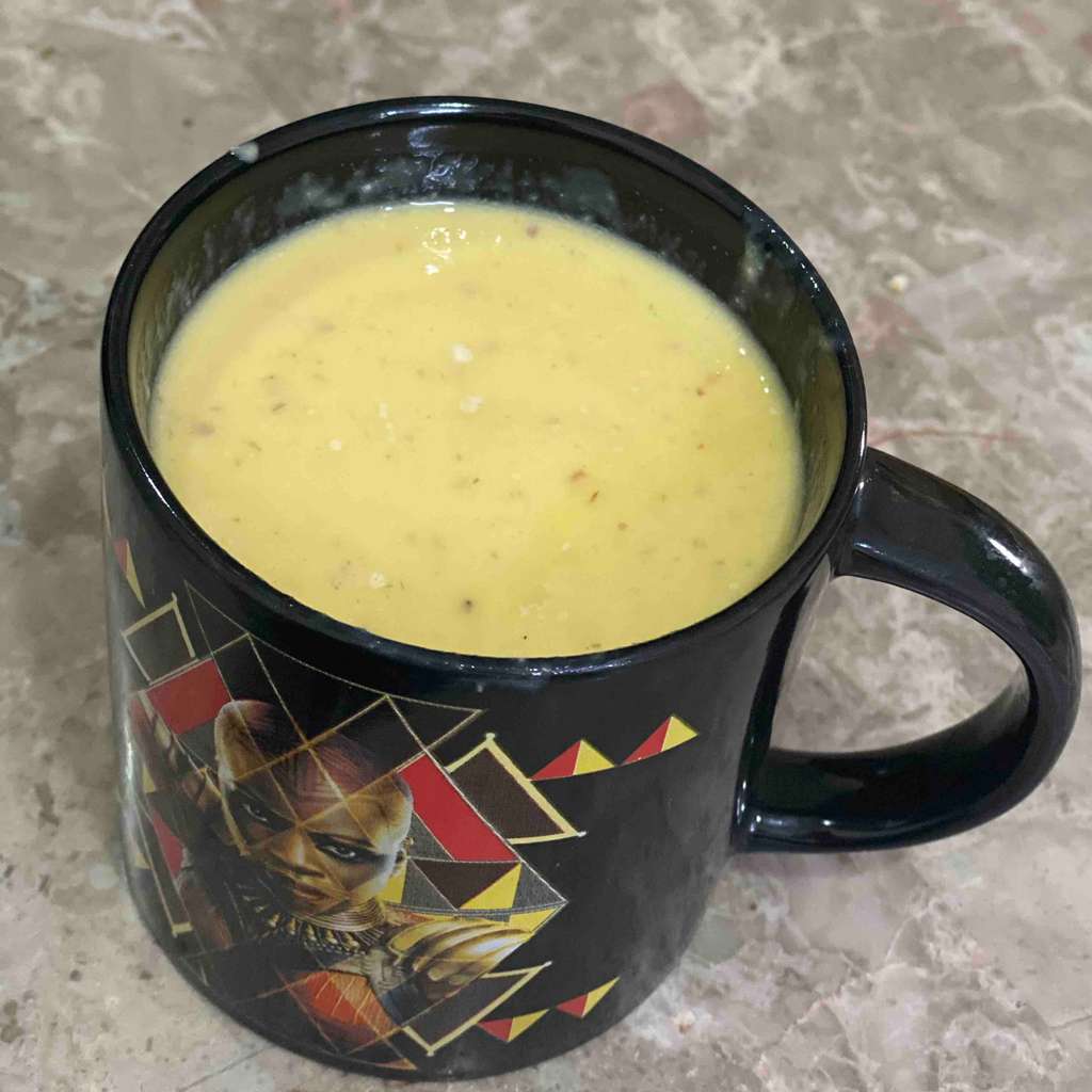 Mango Oats Whey Smoothie 