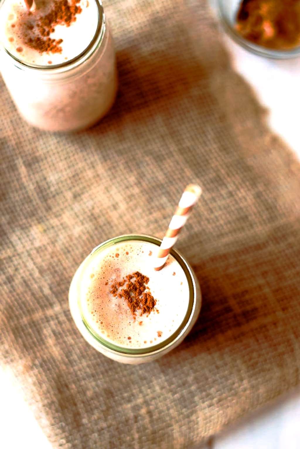 Chocolate banana nut shake