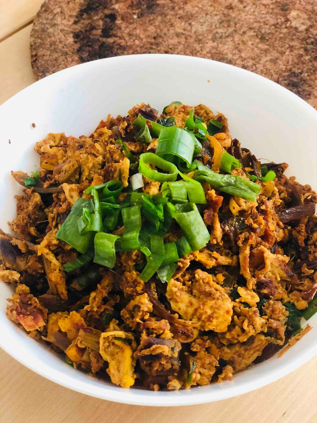 Egg bhurji