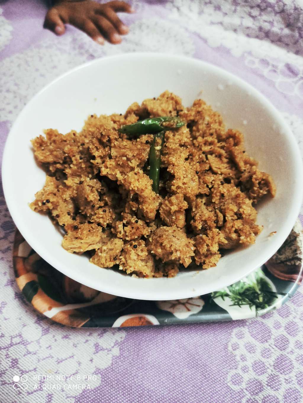 soya chunks upma