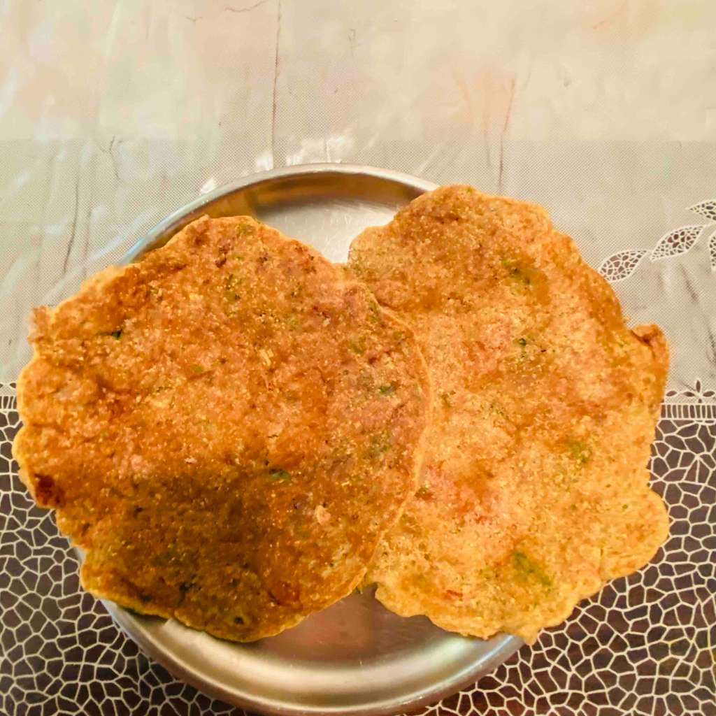soya chunk and oats chilla