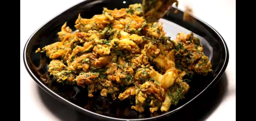 Palak Egg Bhurji