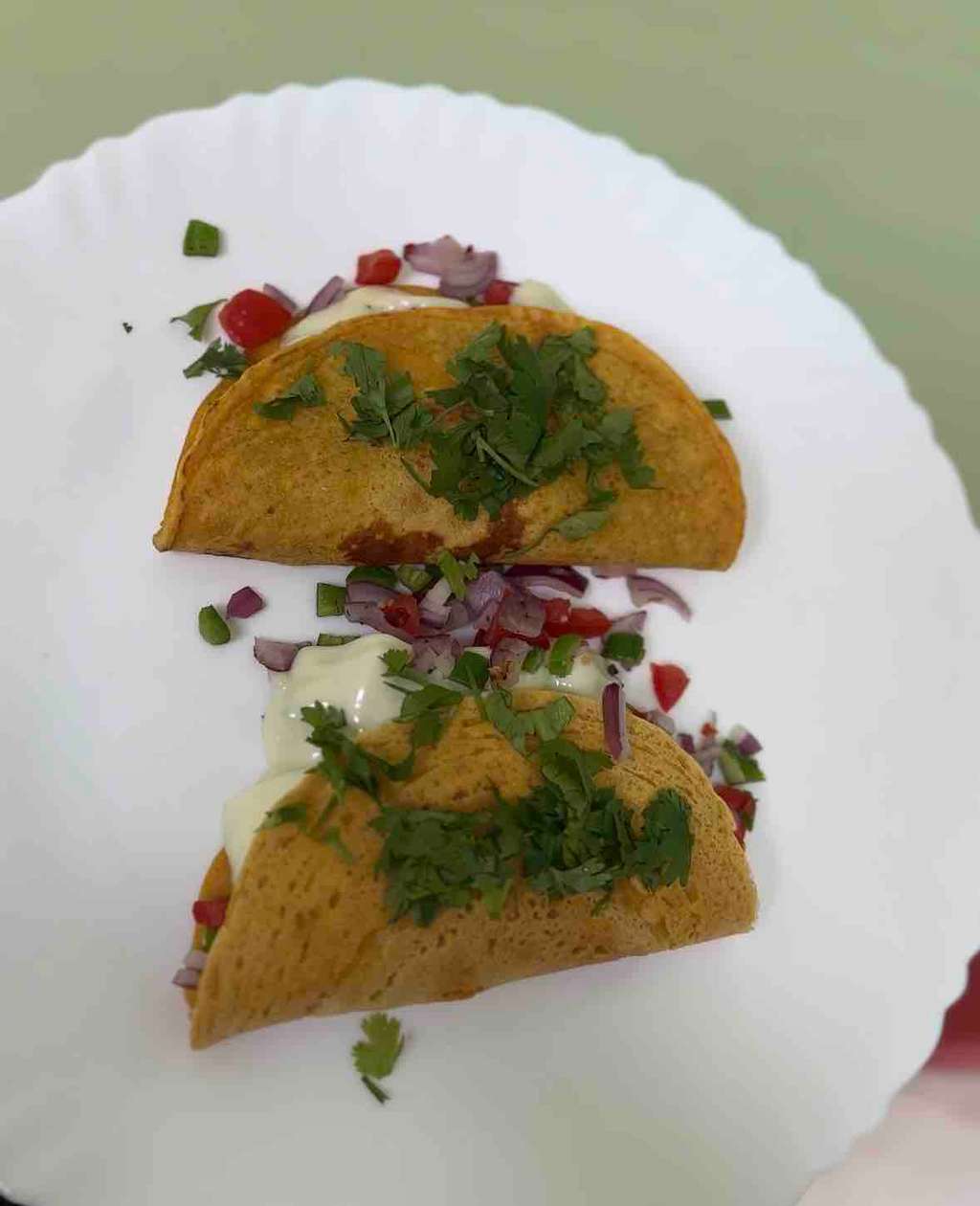 Cheesy Besan Chilla