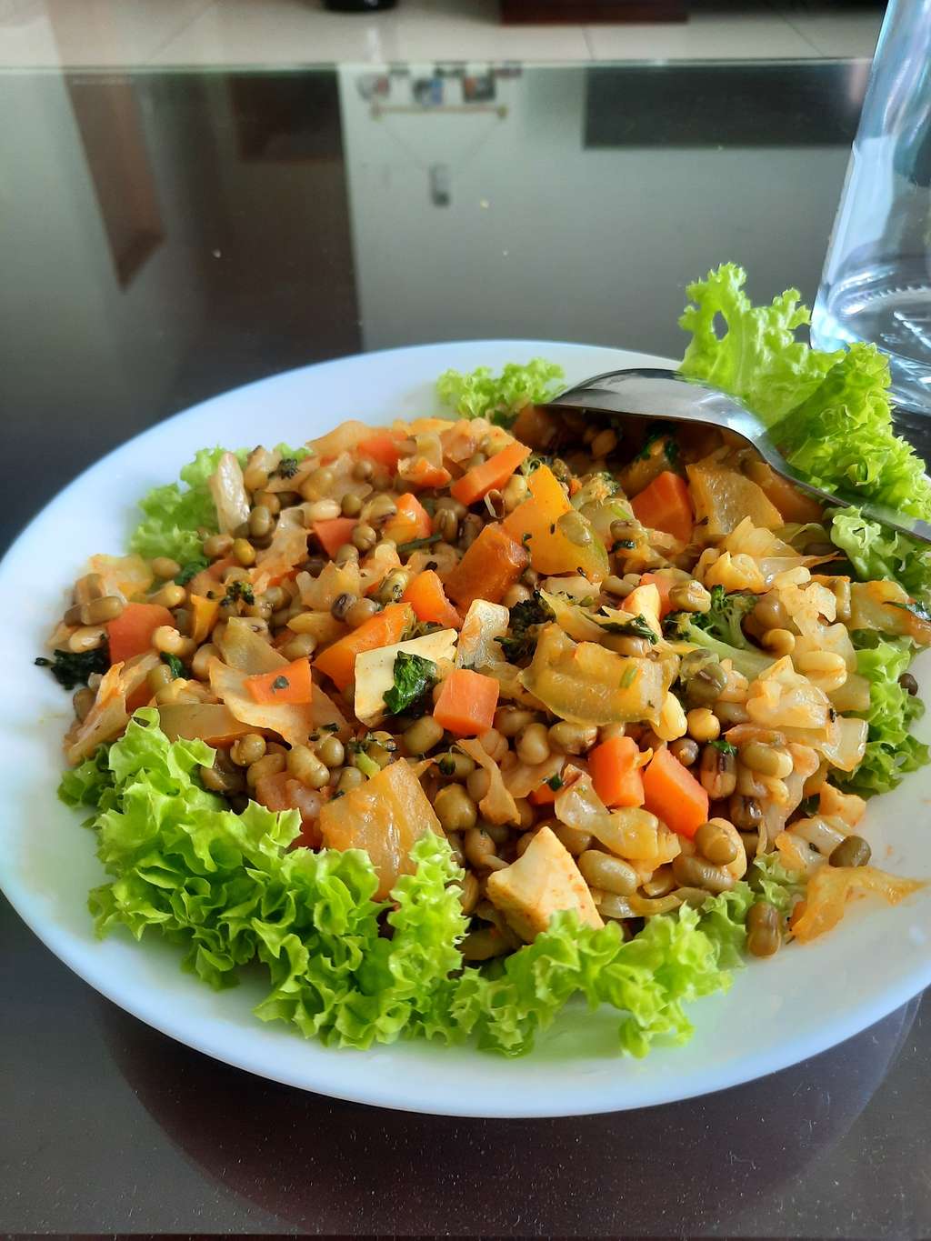 Sprouts veg bhel :)
