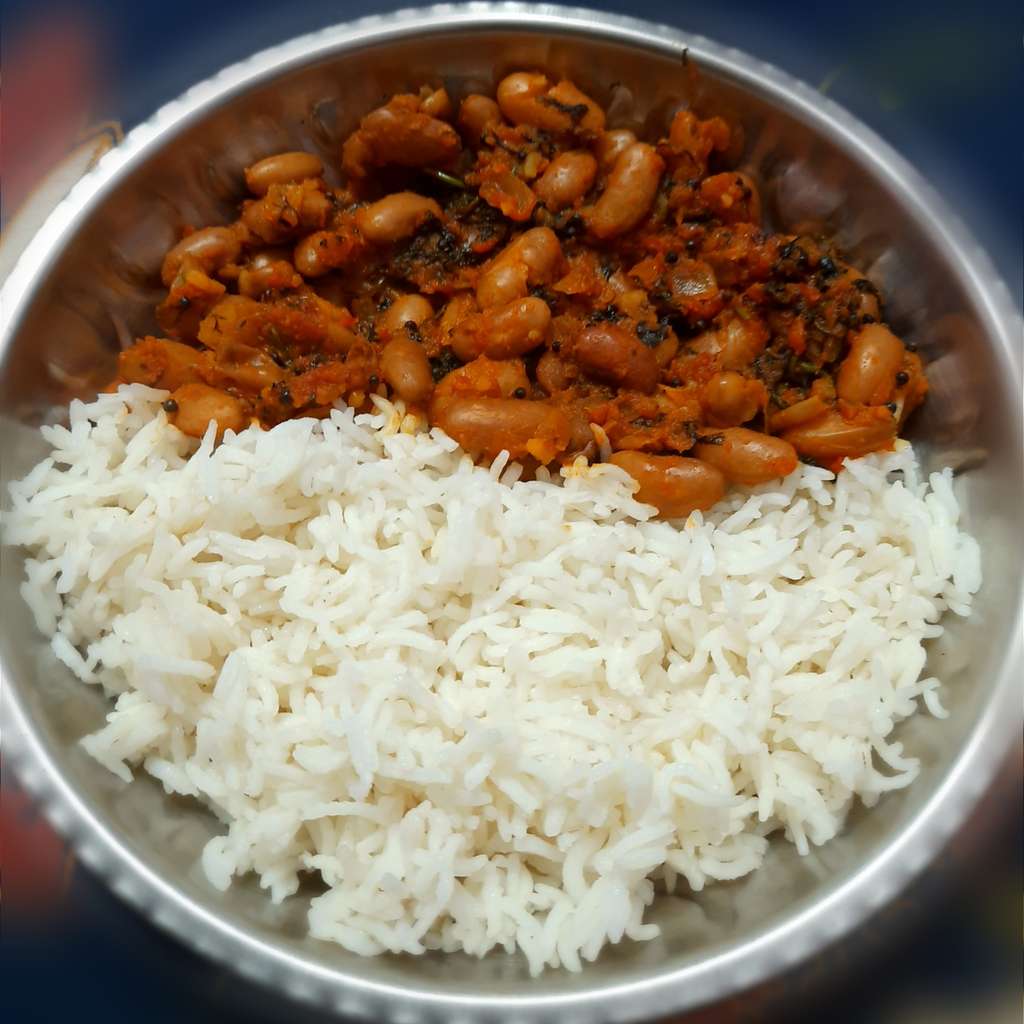 Rajma Gravy with Rice