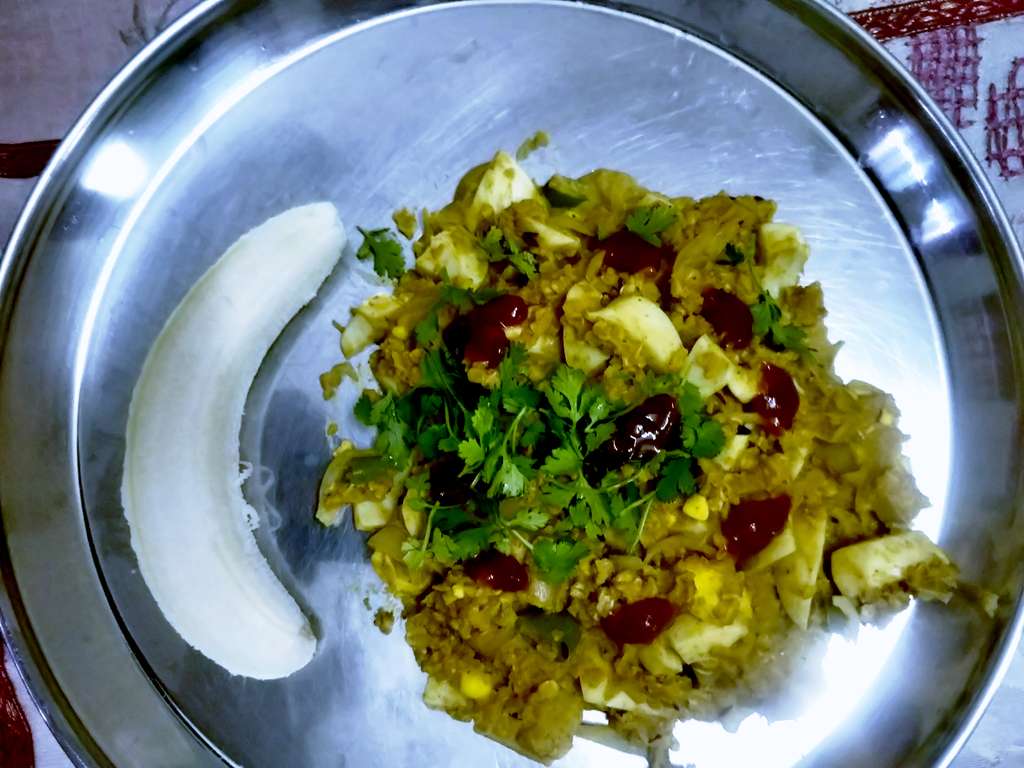 egg oats masala.