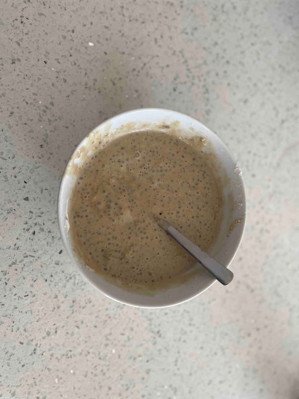 Protein with chia seed and curd 