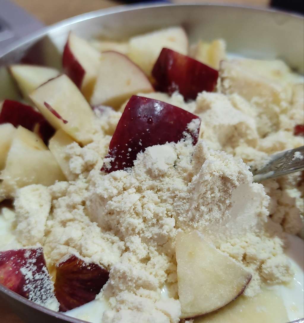 Protein Curd With Fruits