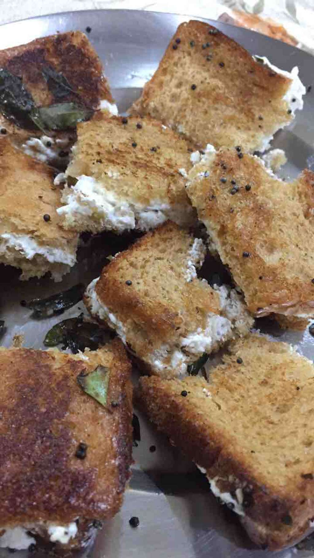 hung curd sandwich 