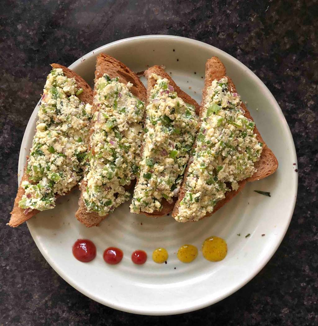 Paneer Toast 