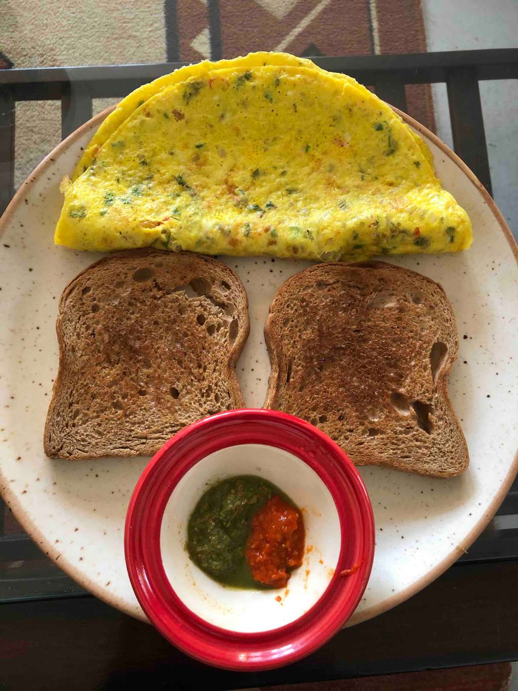 Vegetable Omelette 