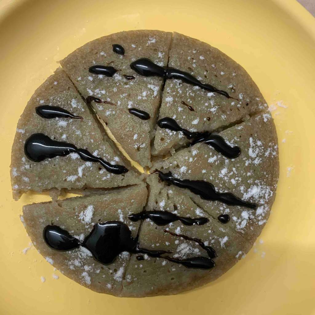 Banana cake pie