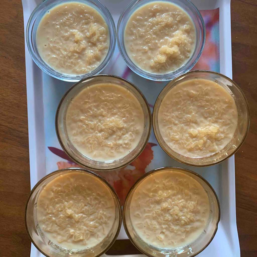 Gurer Payesh (Bengali rice kheer with jaggery)