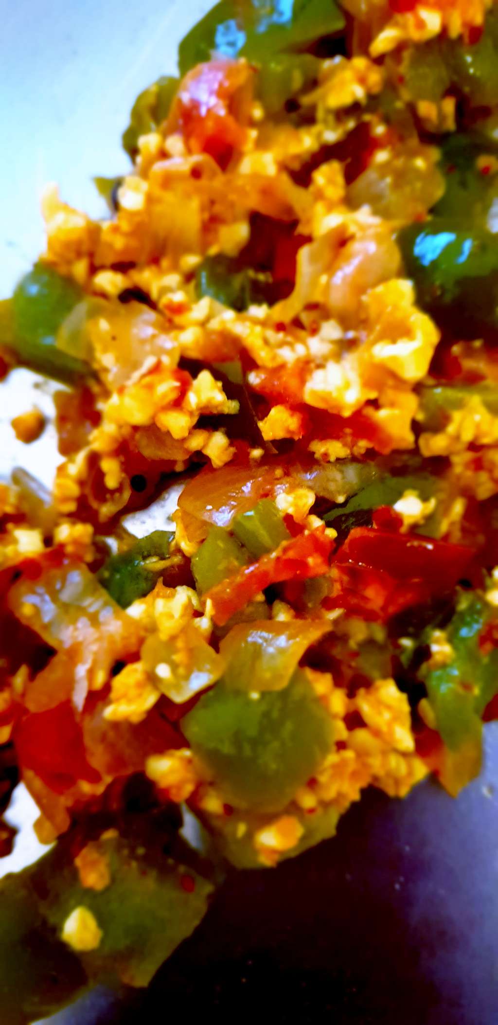 Paneer chilli bhurji