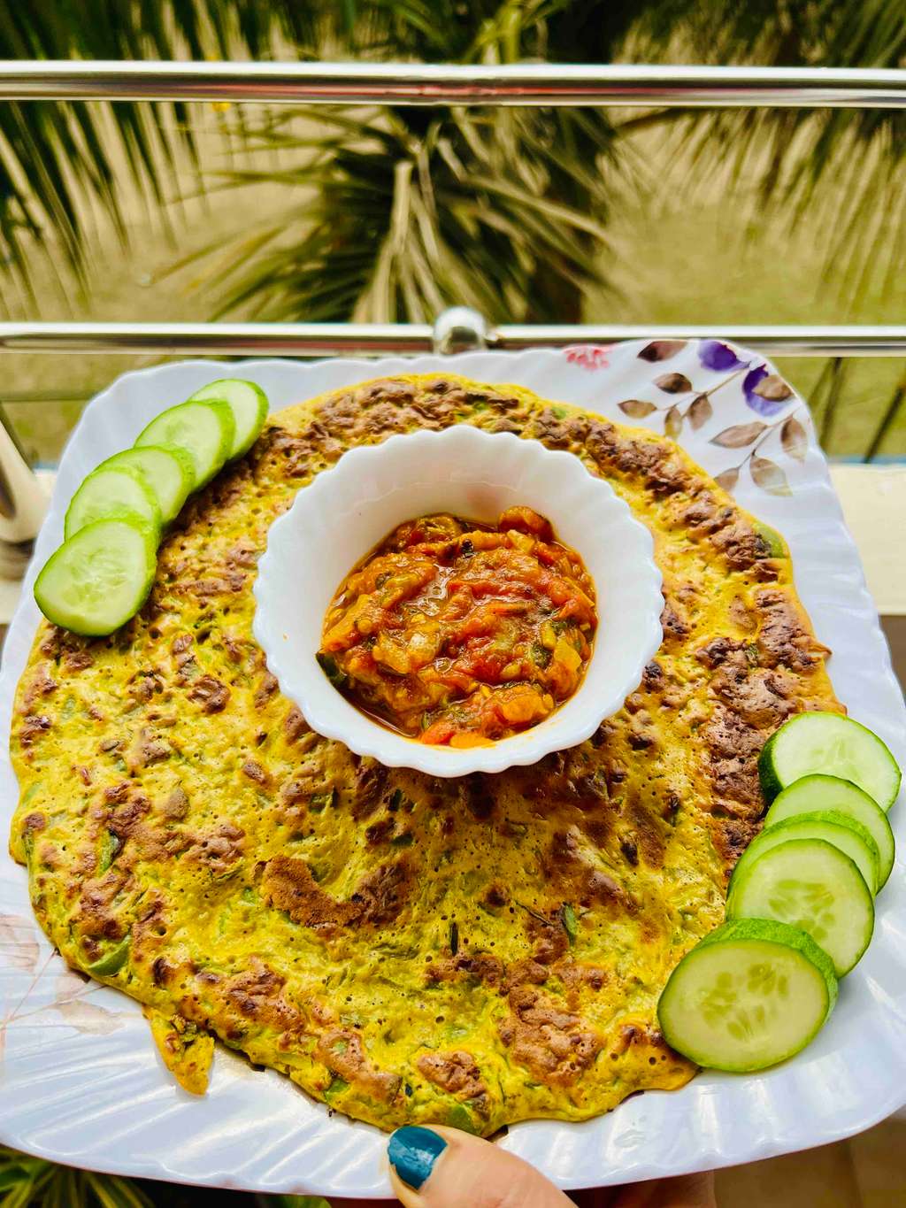 Soya Veggie Omlet