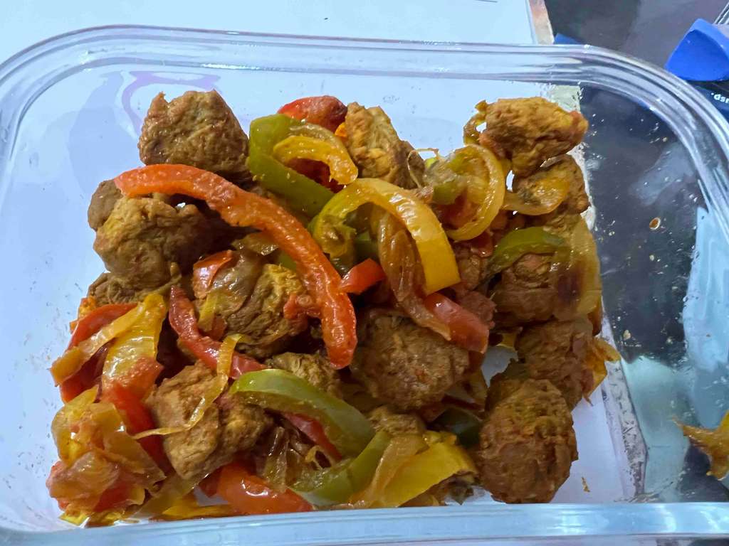 10-Minute Soya Veggie Toss