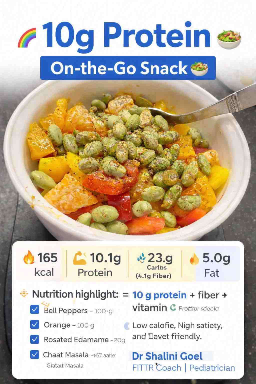 roasted edamame seeds salad 