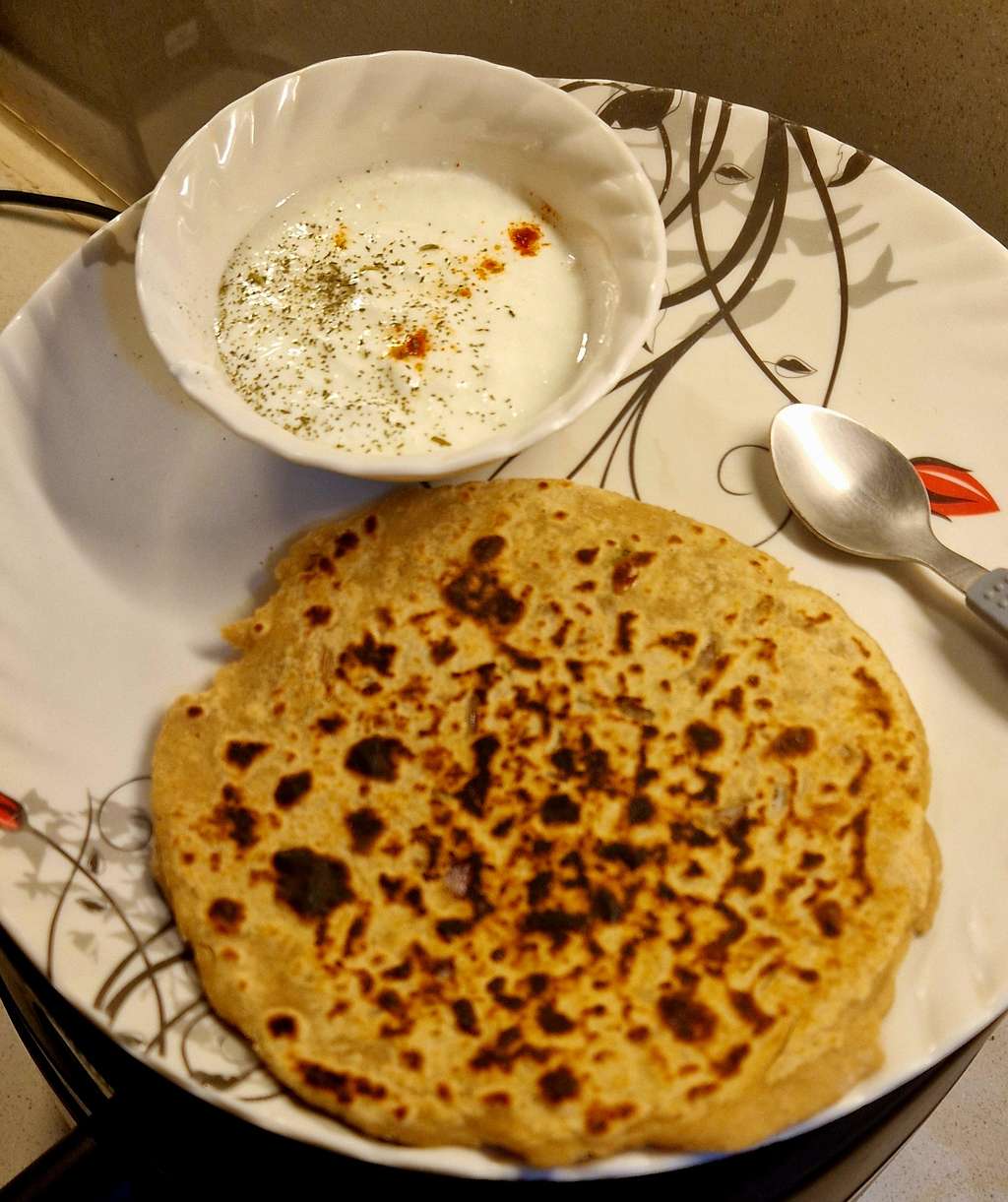 Soya Onion double Parantha