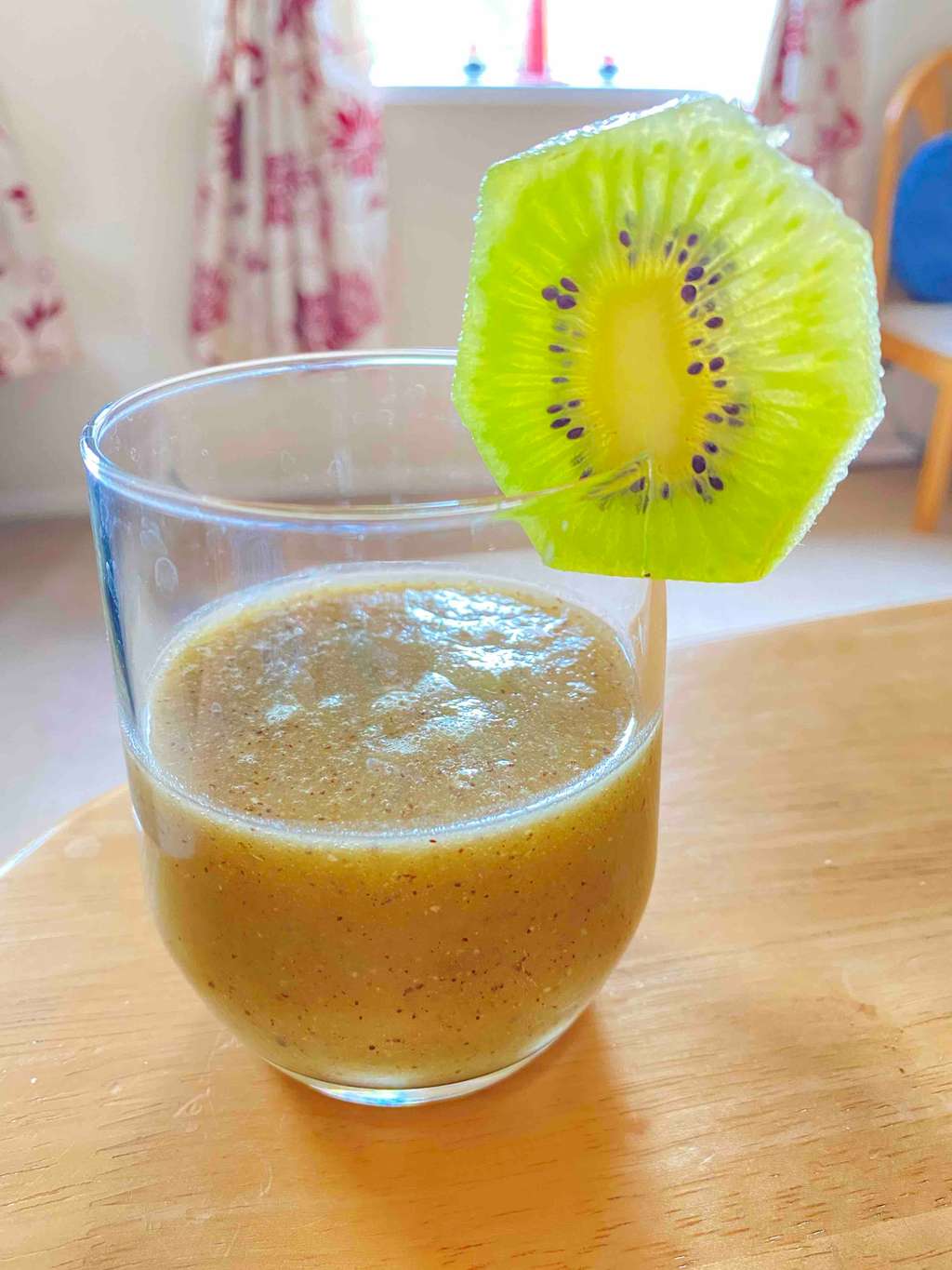 Spicy Tangy kiwi coconut sherbet 