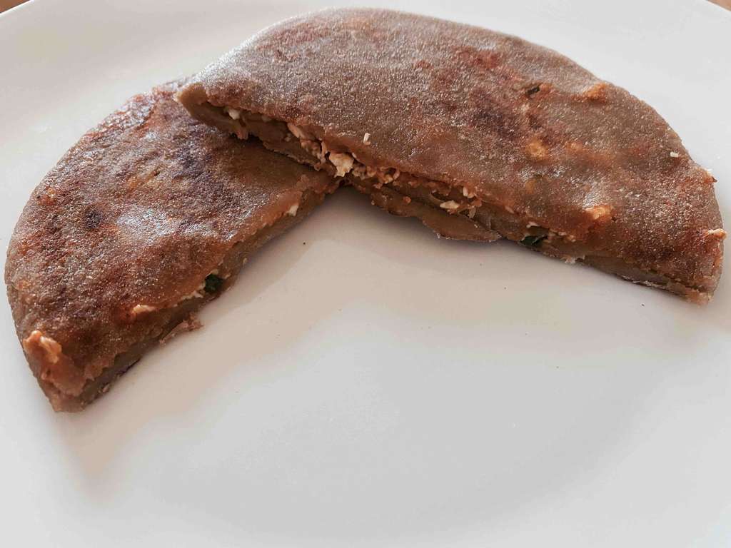 soya schezwan paneer paratha 