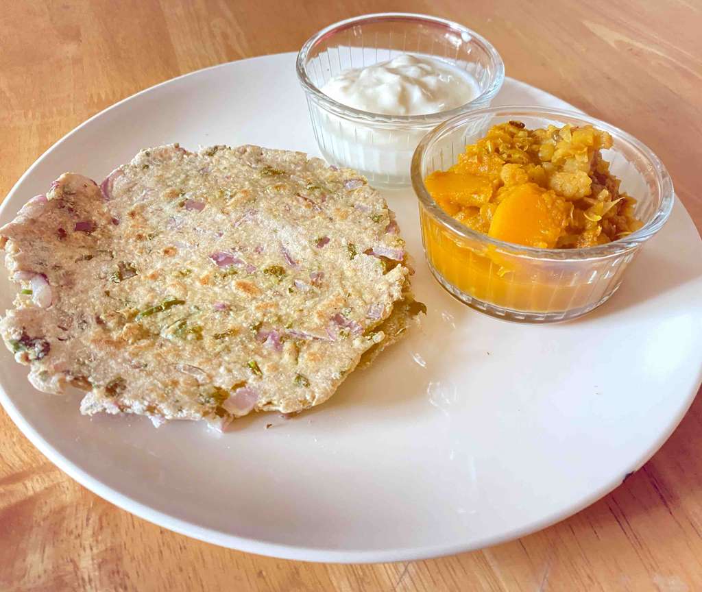 oats masala roti