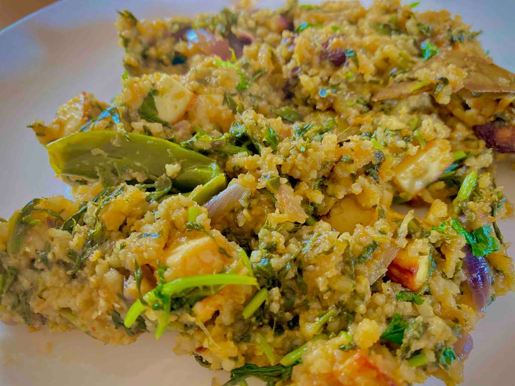 Palak Paneer Rice