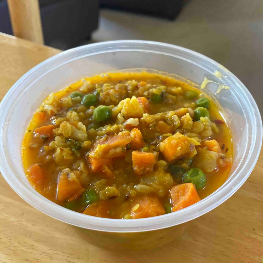 schezwan vegetable Dal