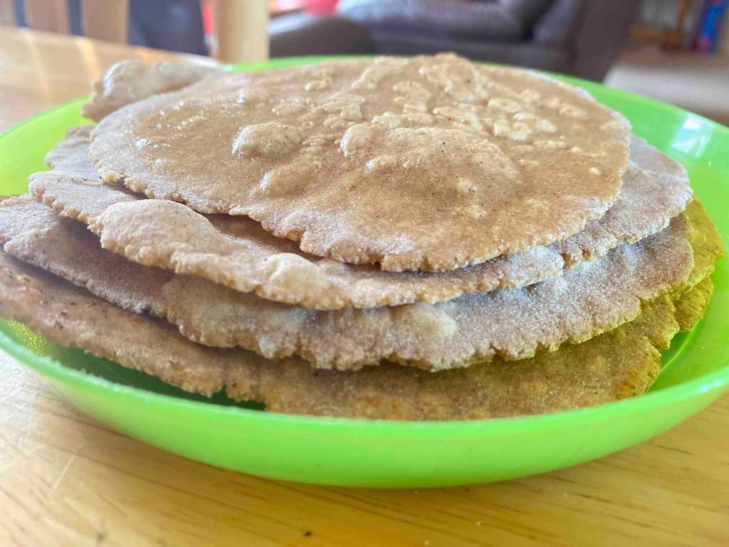 soya cinnamon Roti