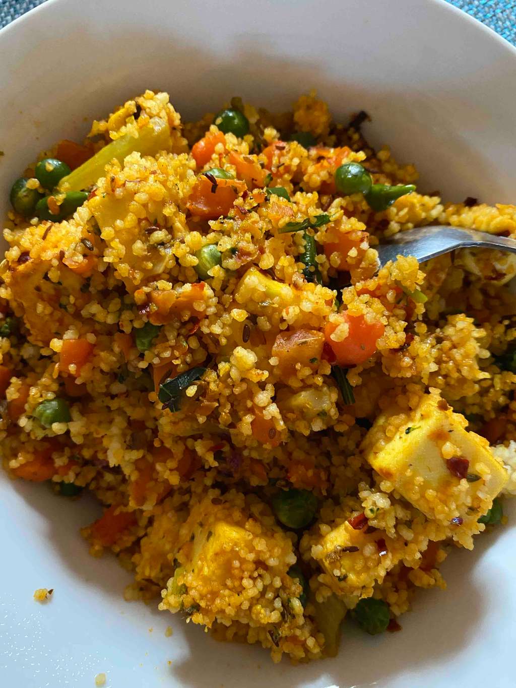 cous cous upma!!
