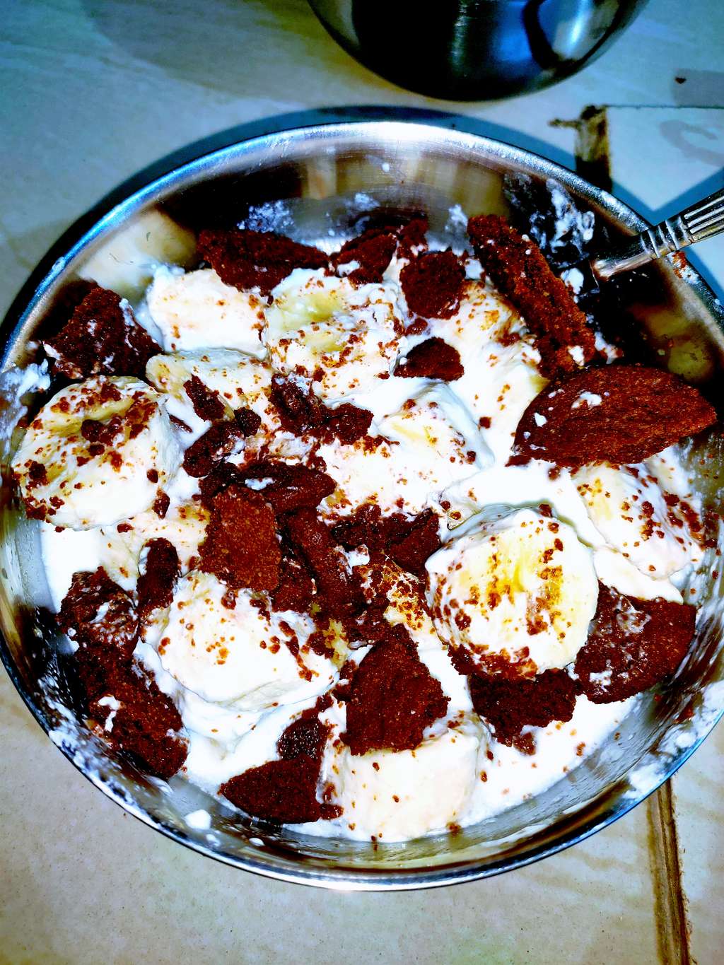 chocolatey banana curd