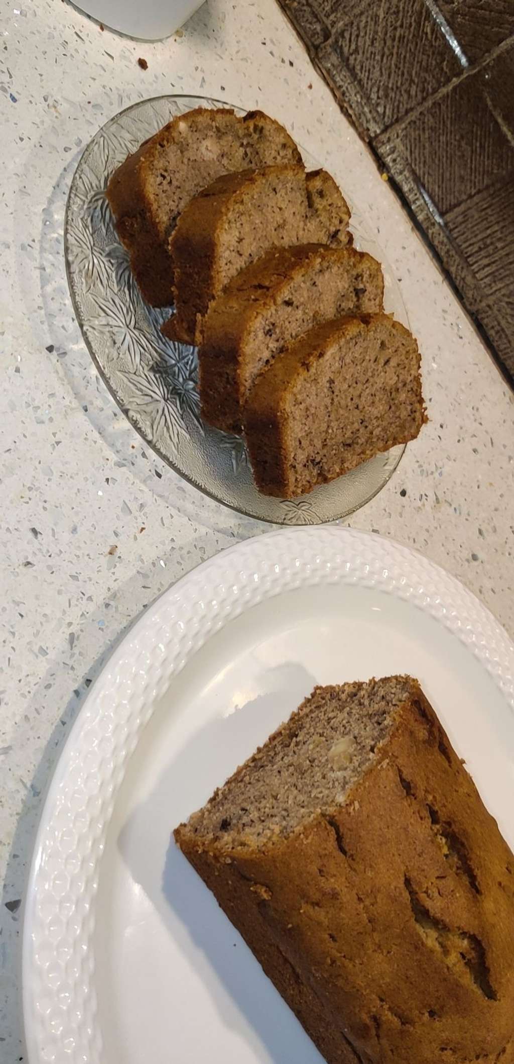 wholewheat banana bread. - one big loaf ( 10-15slices)

cheat day healthy snack 
