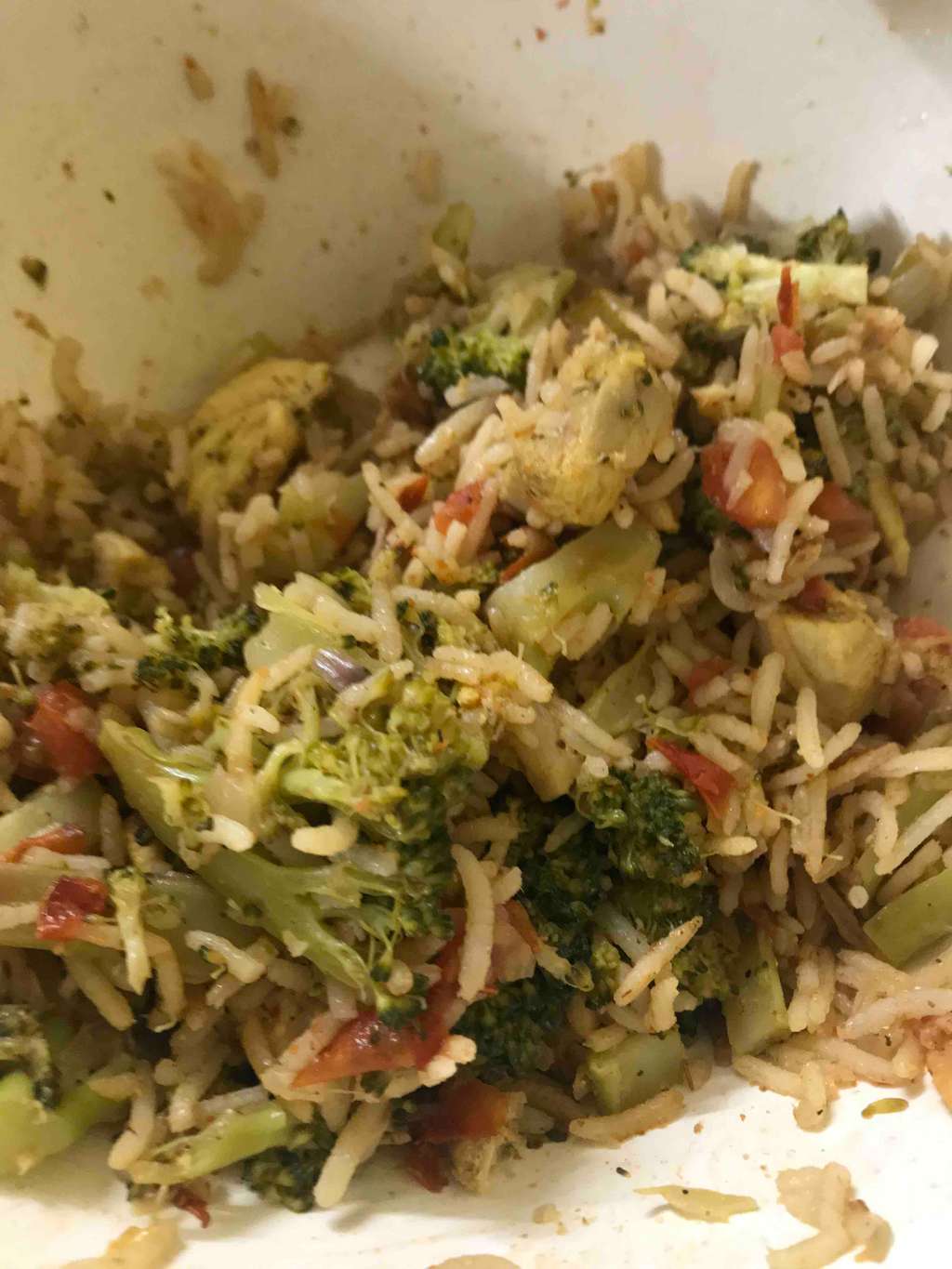 Chicken broccoli rice