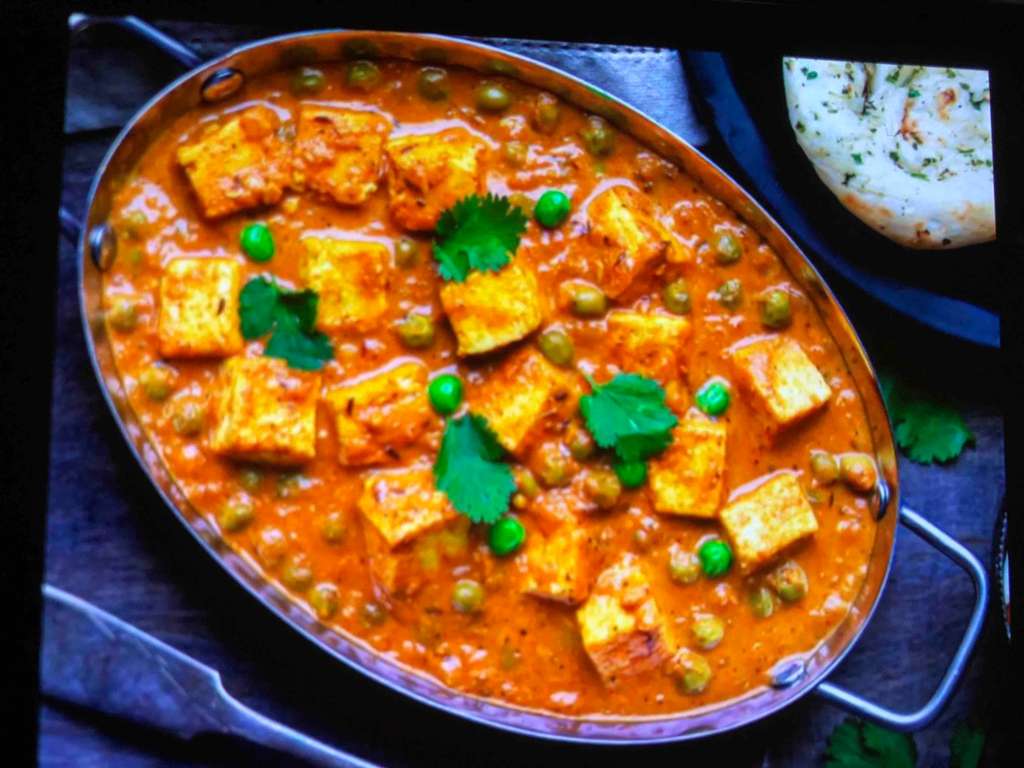oil free muter paneer