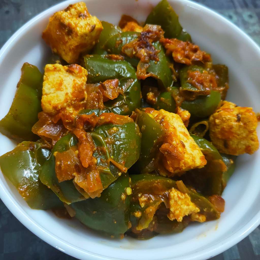 Paneer Capsicum Masala