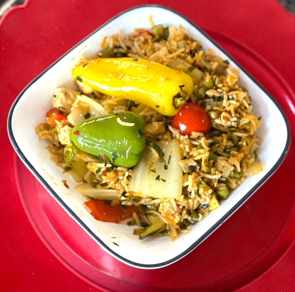 Tofu Fried Rice