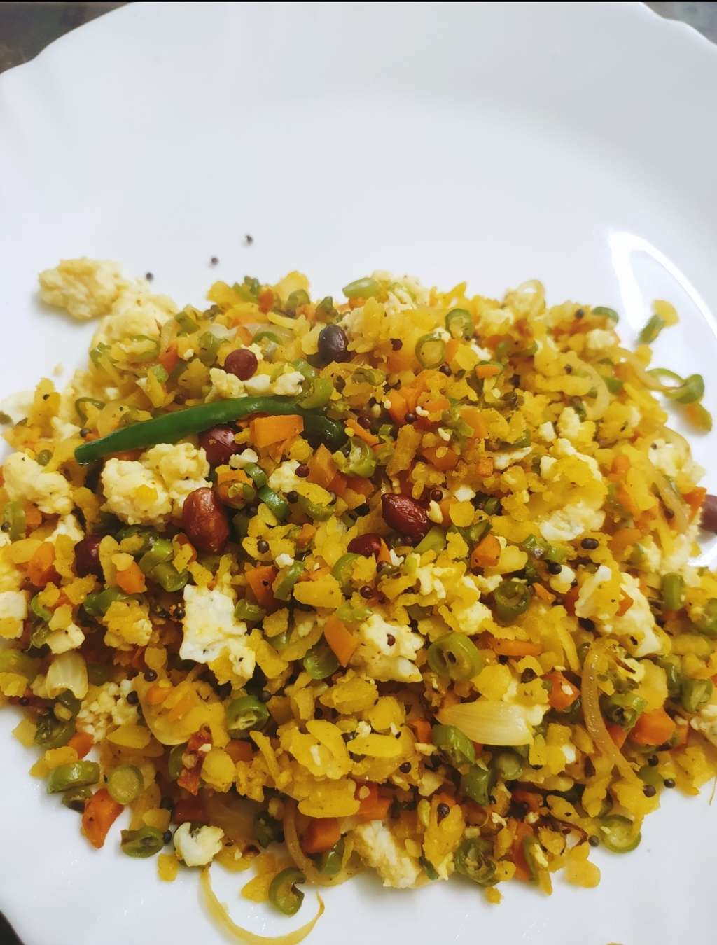 Egg poha