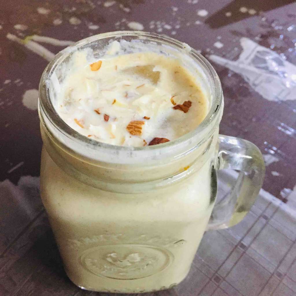 dry fruits oats apple smoothie 