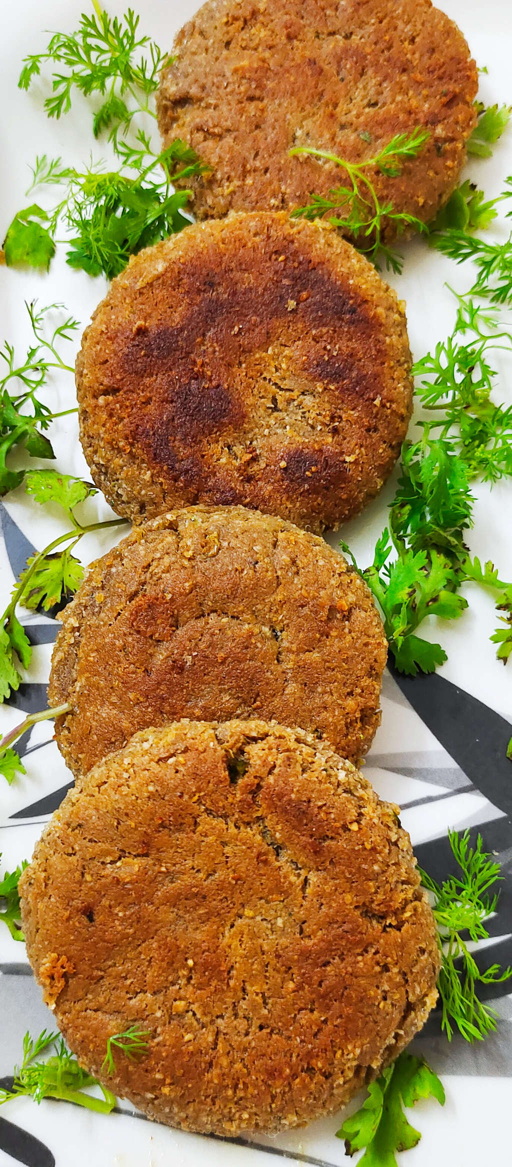 Soya chunks tikki