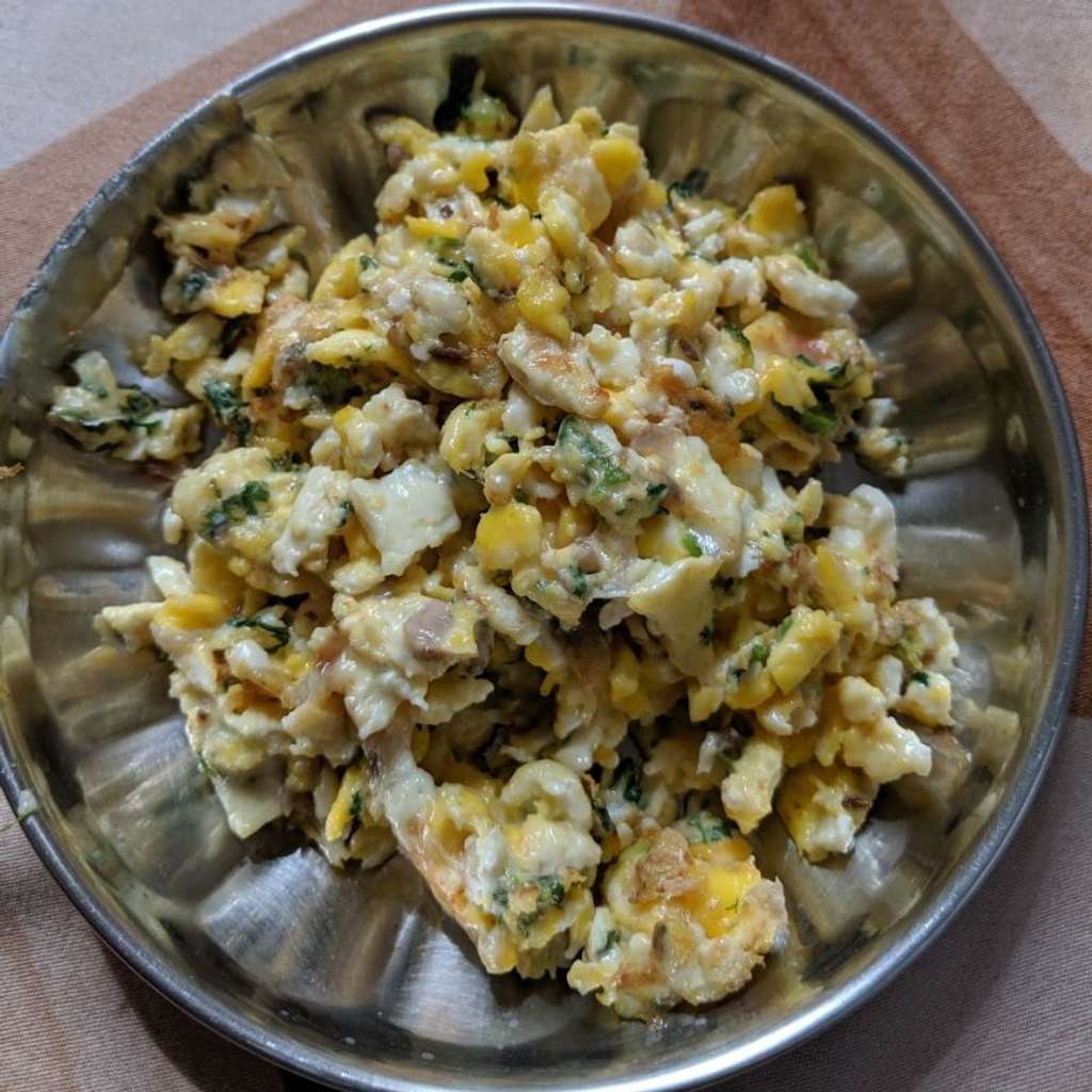 Cheese Egg Bhurji