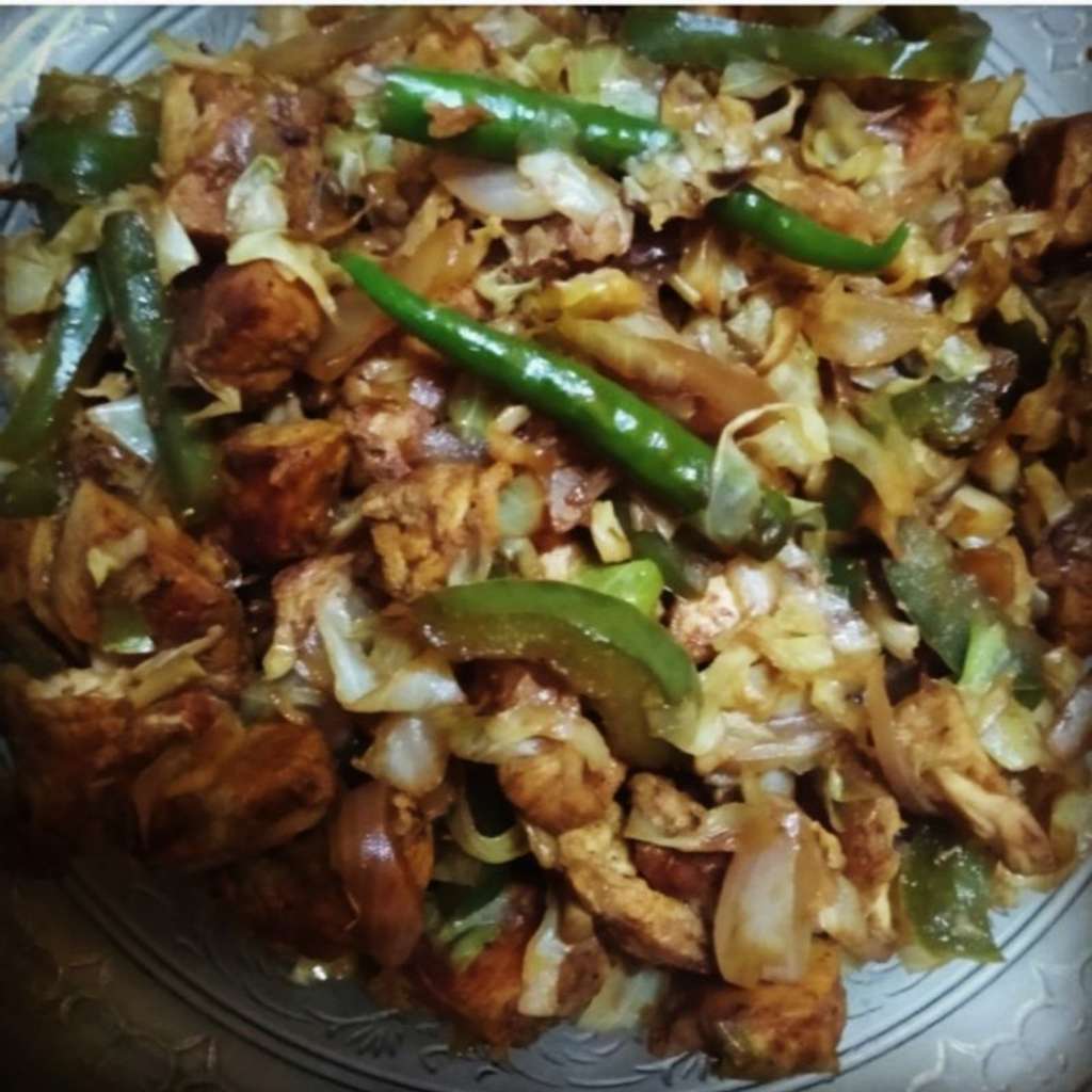 Chinese coodles😜Or chicken cabbage noodles.