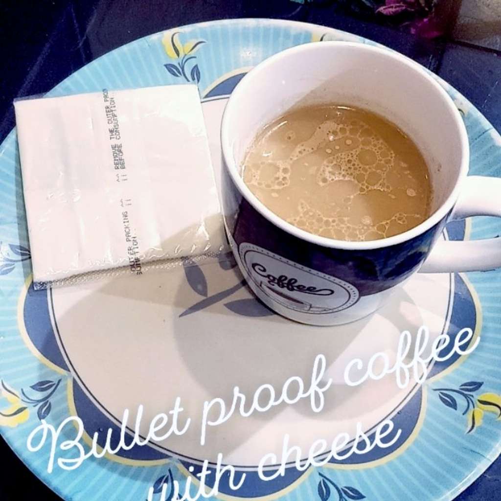bullet proof coffee with cheese
