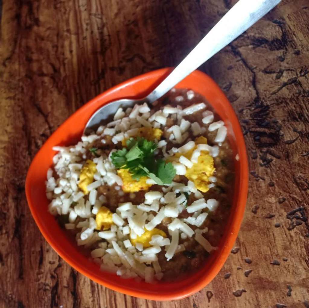 Masala Oats with Indian Tadka.. 