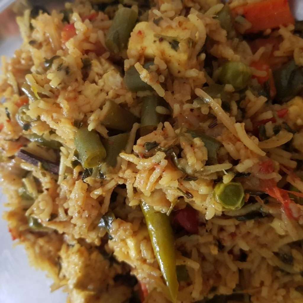 Vegetable biryani