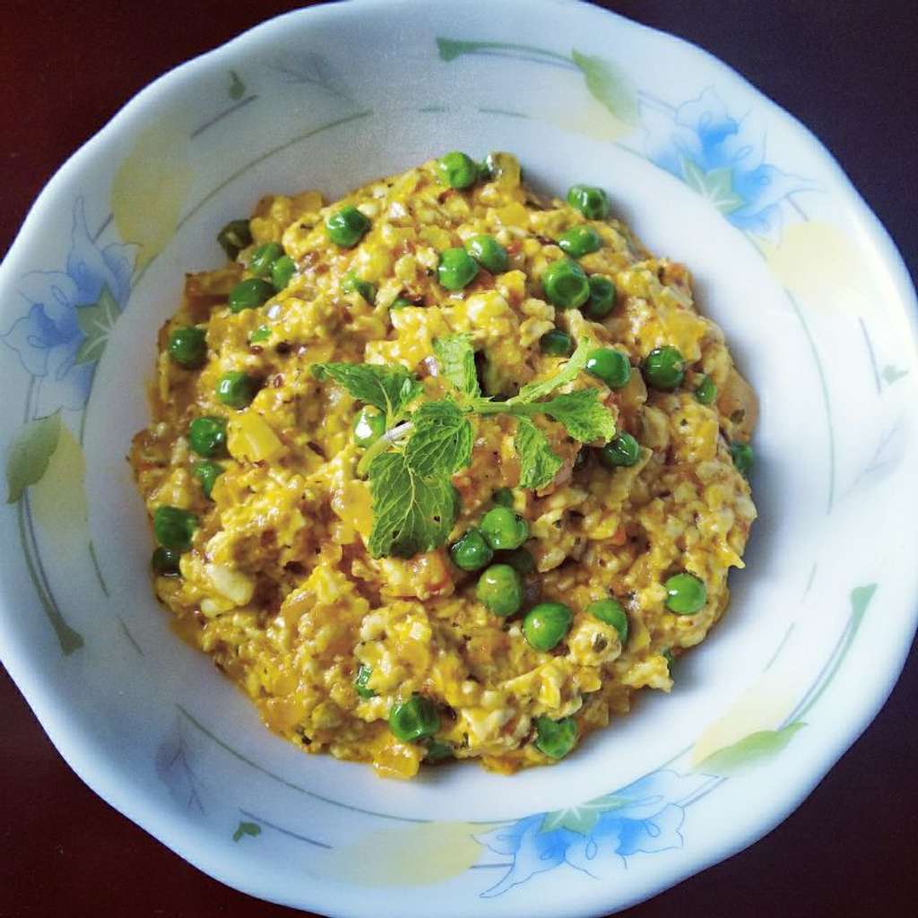Paneer matar masala