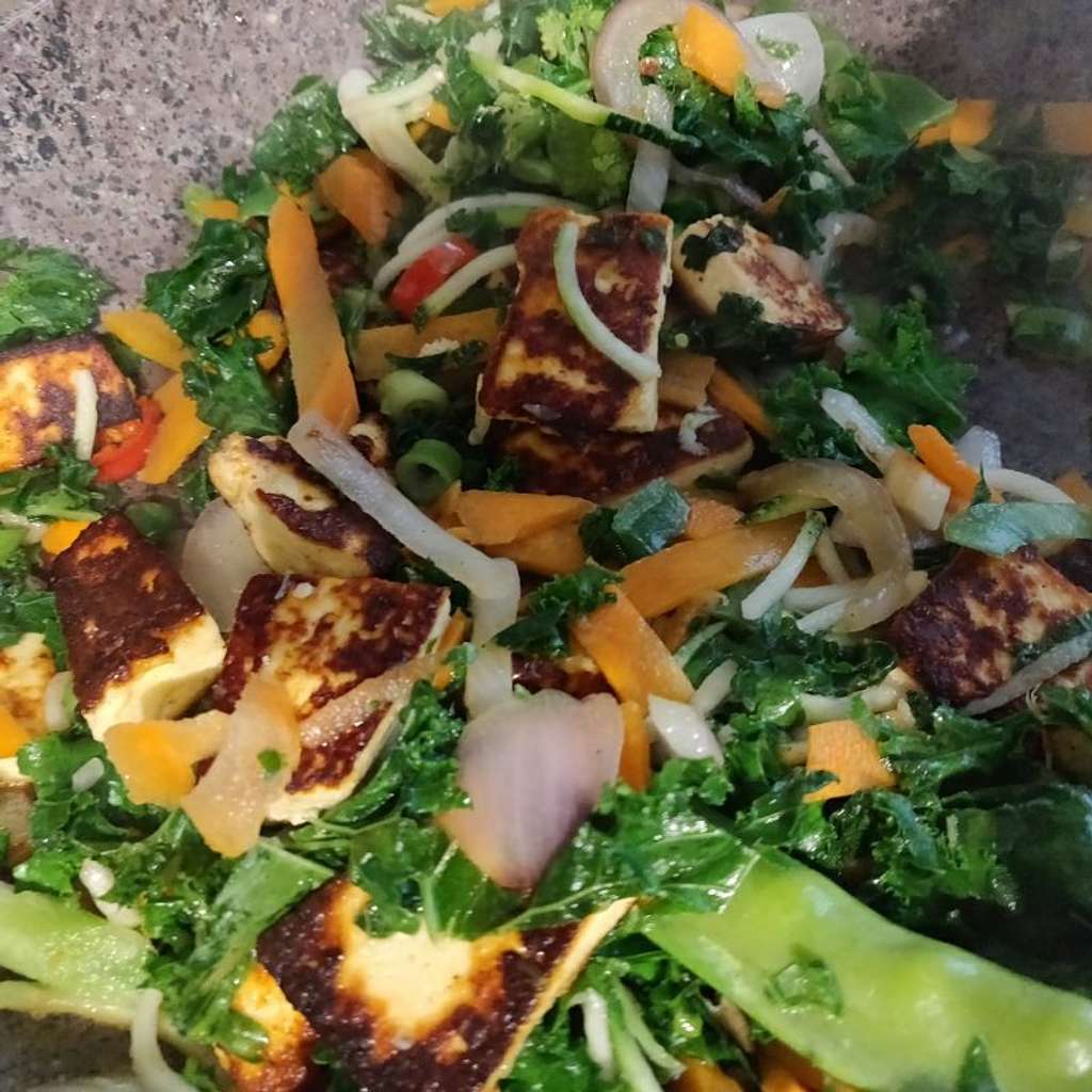 Panner veggie mix