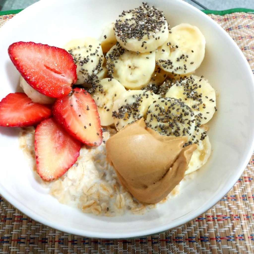 Oats with Fruit and whey