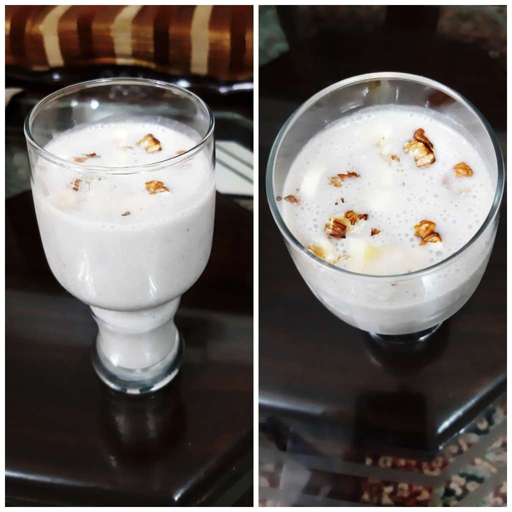 Banana Walnut Smoothie!!